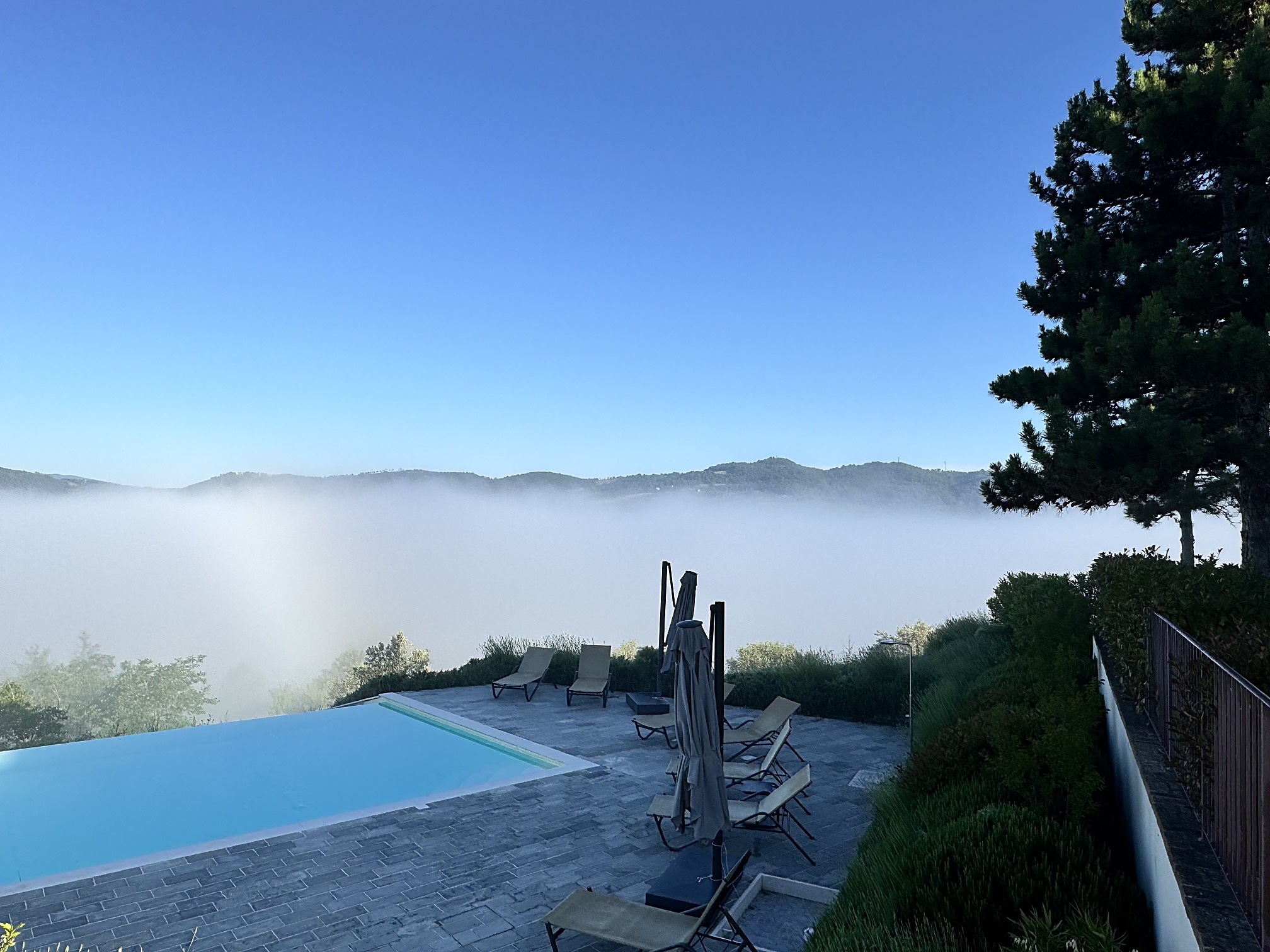 Casa Luna overlooking the Niccone Valley